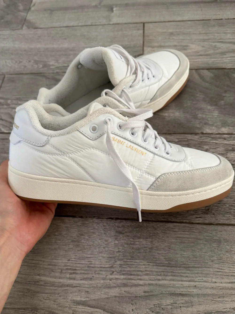 Saint Laurent Men’s SL61 Sneakers Size 42 - Picture 2 of 9
